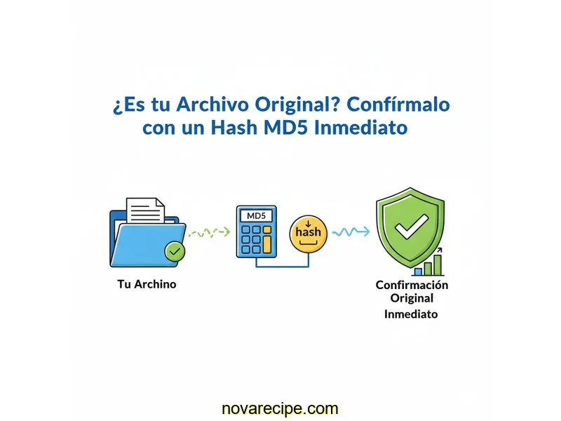 ¿Es tu Archivo Original? Confírmalo con un Hash MD5 Inmediato