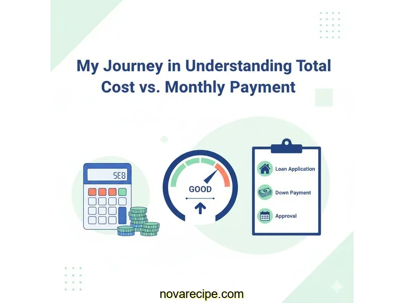 My Journey in Understanding Total Cost vs. Monthly Payment
