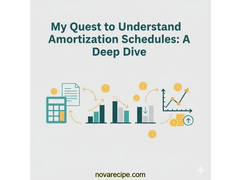My Quest to Understand Amortization Schedules: A Deep Dive