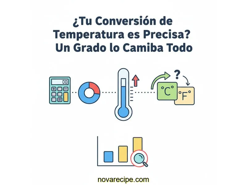 ¿Tu Conversión de Temperatura es Precisa? Un Grado lo Cambia Todo