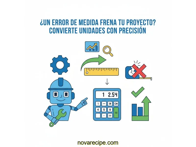 ¿Un Error de Medida Frena tu Proyecto? Convierte Unidades con Precisión