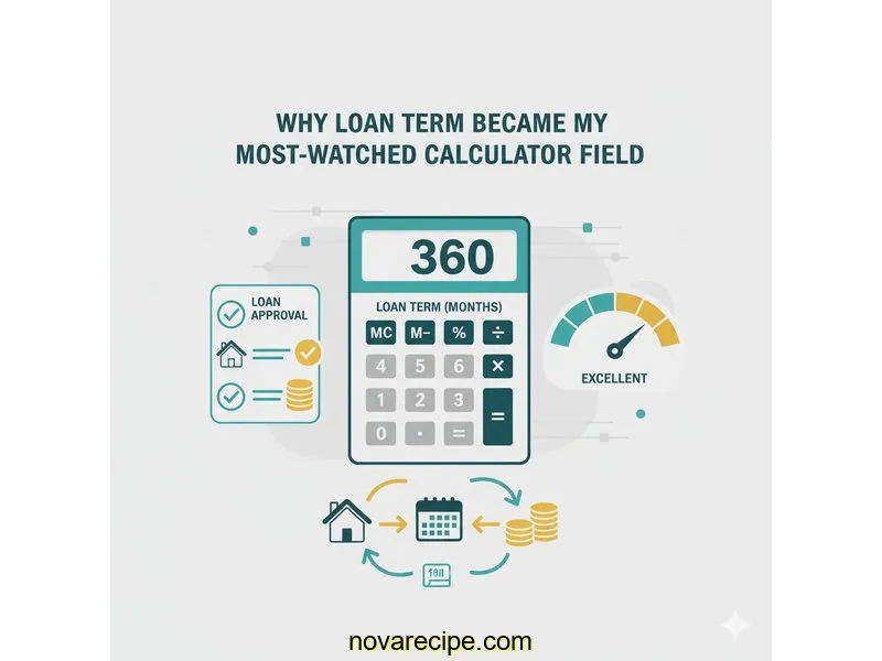 Why Loan Term Became My Most-Watched Calculator Field